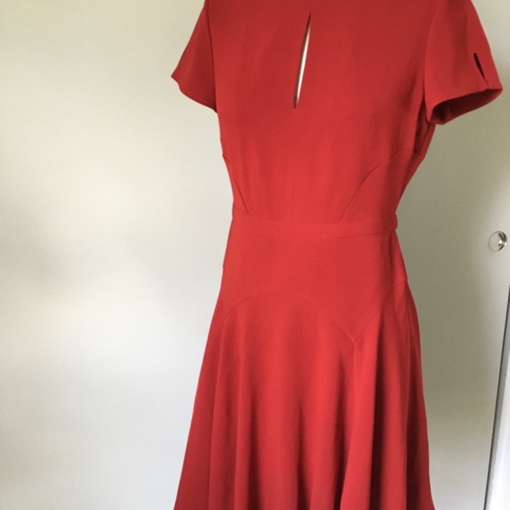 Diane Von Furstenberg red chic dress